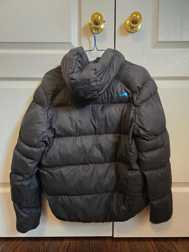 Warm black Puffer jacket image indicator(4)