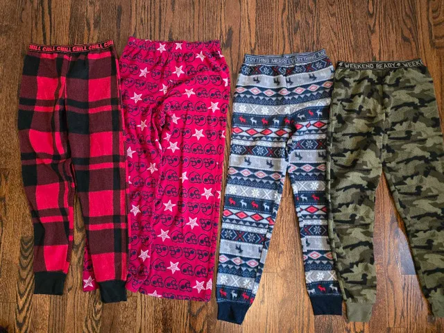 fleece pyjama pants thumbnail