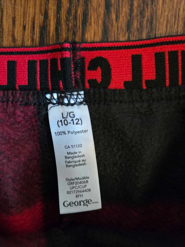 fleece pyjama pants image indicator(4)