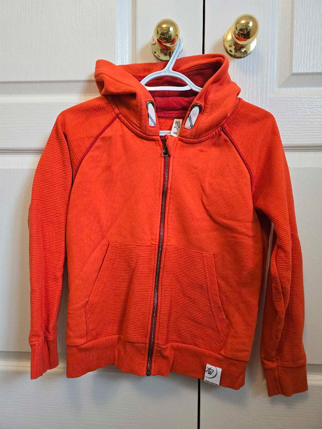 Beautiful red zip hoodie Youth 10/12Y