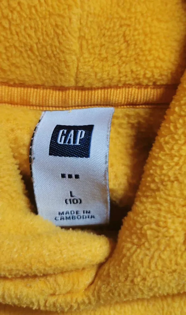 Gap fleece hoodie sweater image indicator(3)