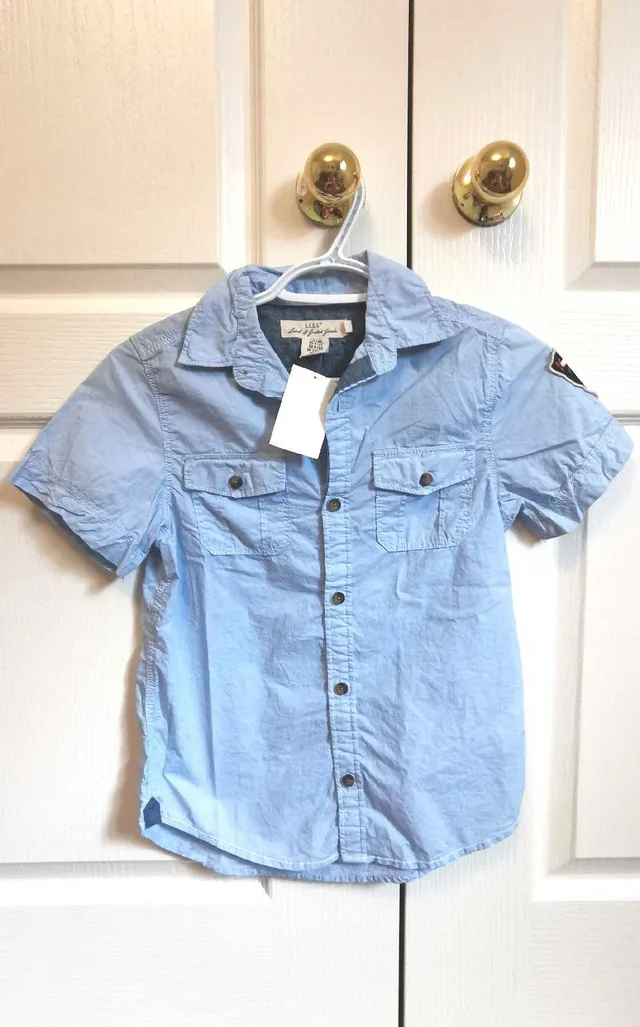 NEW H&M short sleeve shirt Youth thumbnail
