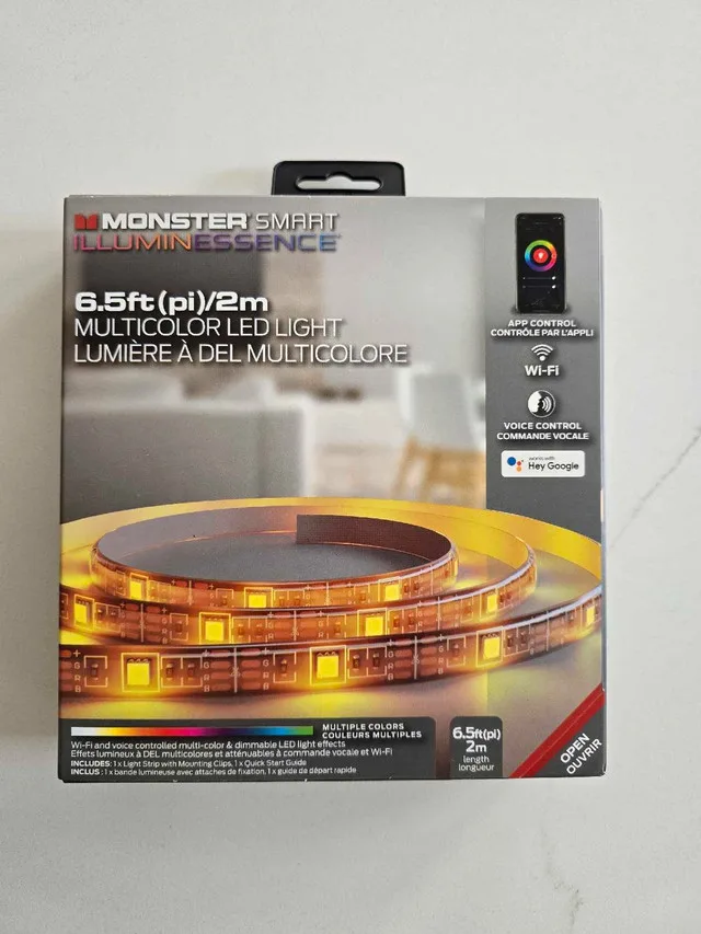 NEW Monster Smart Illuminessence LED Light Strip thumbnail