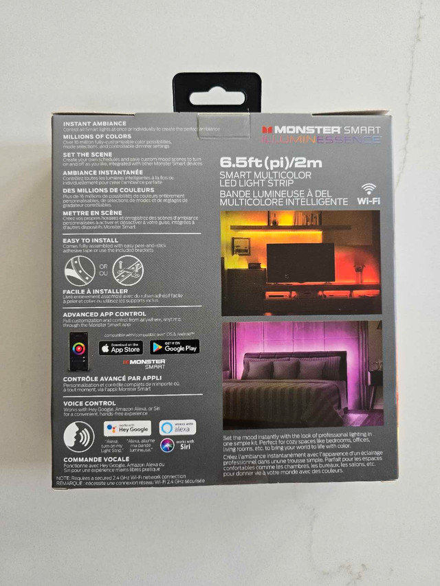 NEW Monster Smart Illuminessence LED Light Strip - photo 2