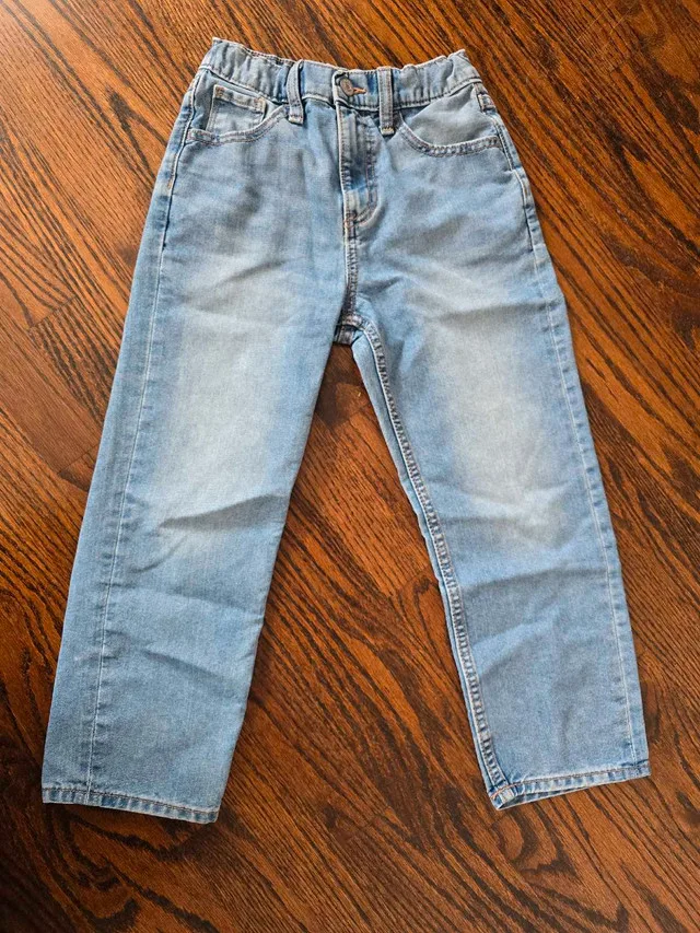 2 pairs of jeans wide cut Girl 8y GAP Old Navy image indicator(6)