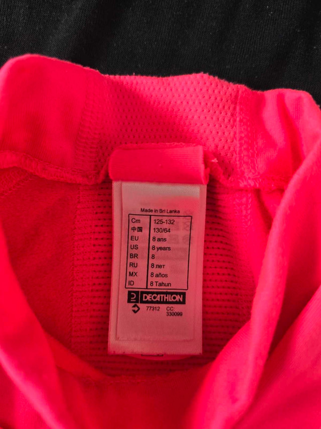 Top thermal base layers Decathlon 8Y - photo 5