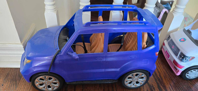 Barbie SUV purple utility
