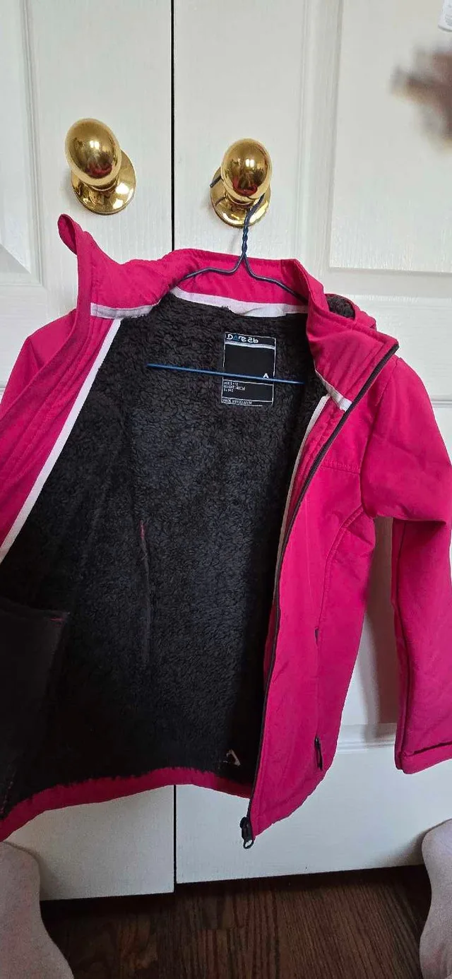 Dare2B girl pink jacket 10Y image indicator(2)