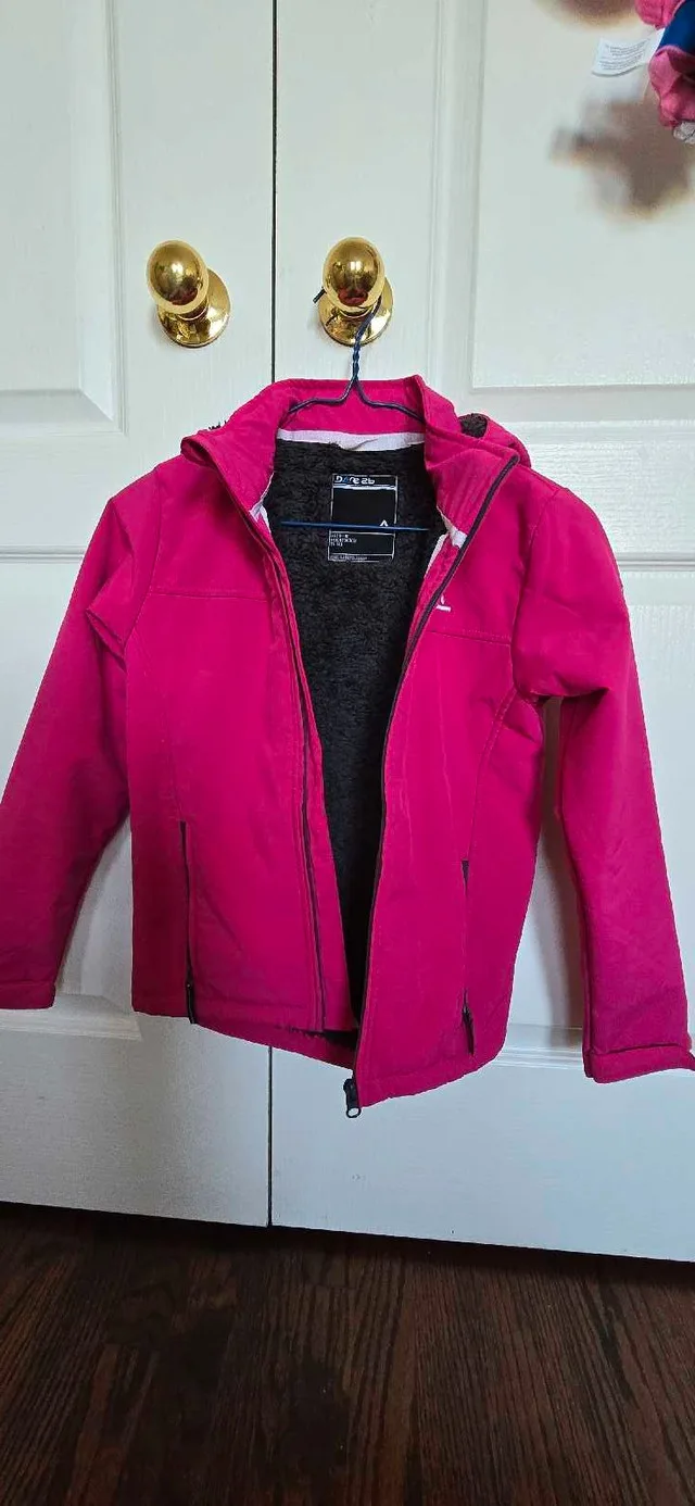 Dare2B girl pink jacket 10Y image indicator(4)