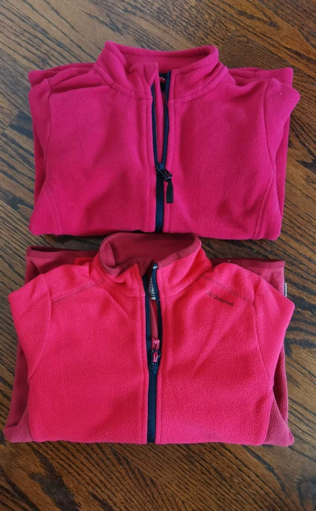 2 fleece jackets girl
