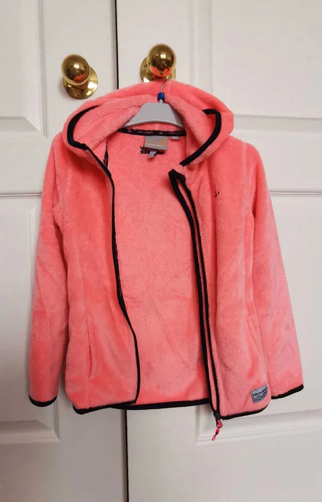 Fleece coral Jacket girl 8Y image indicator(2)
