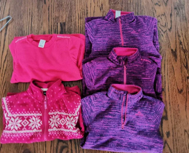 5 fleece sweats girl 8Y thumbnail