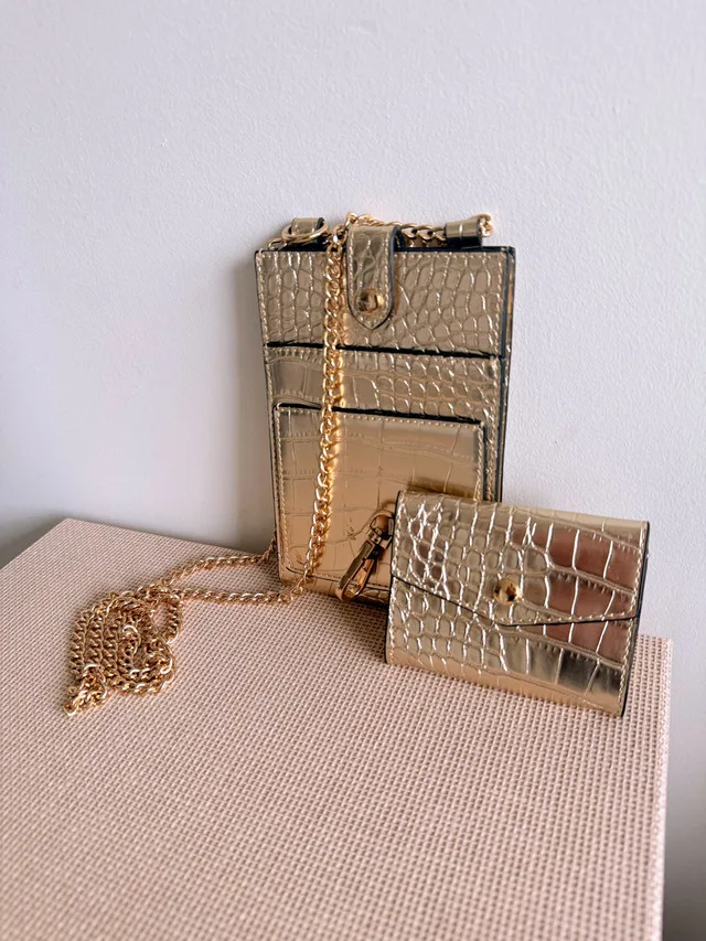 Aldo Gold Crossbody thumbnail
