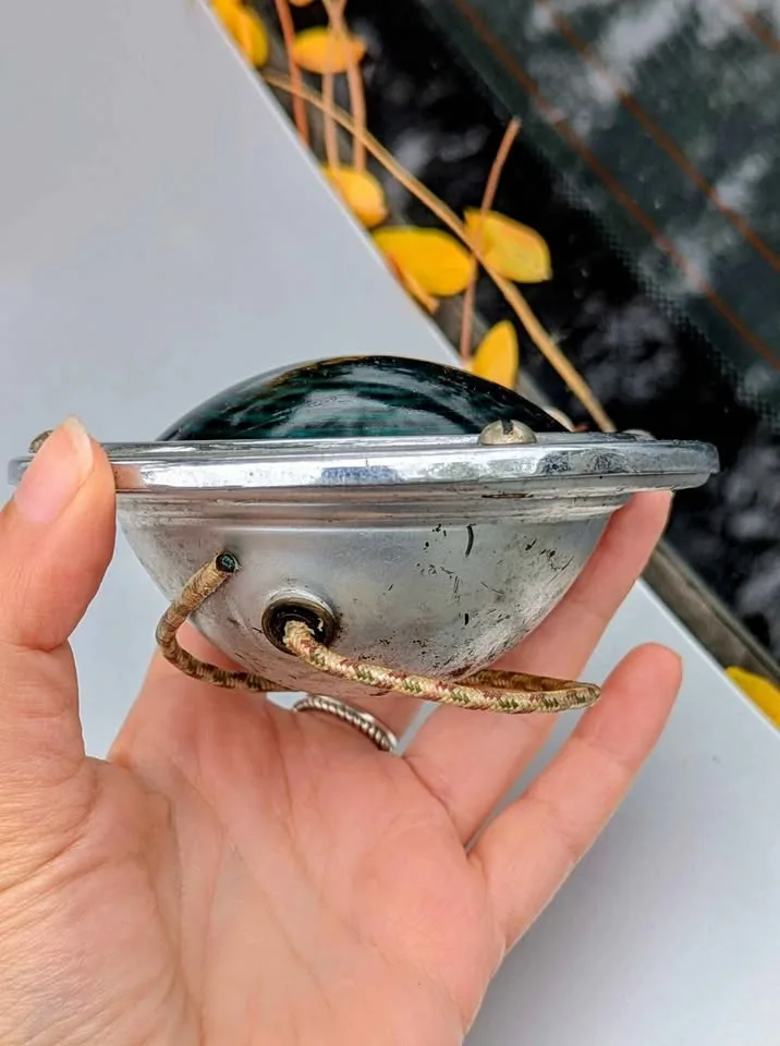 Vintage “K-D 520” Green Marker Light – SEMA Approved image indicator(2)