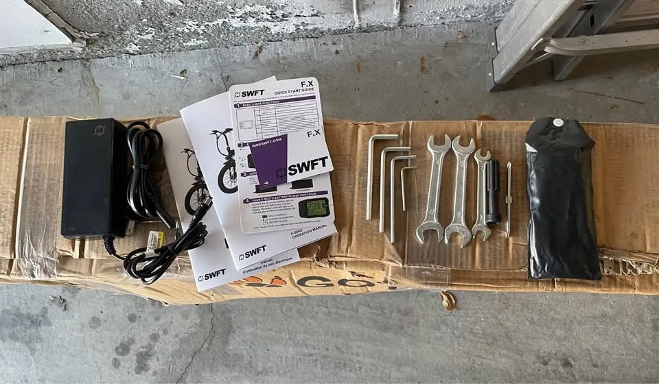 NEW! SWFT F.X 350W Foldable City EBike 40km Range MSRP $903 image indicator(7)