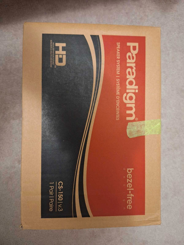 New pair of Paradigm CS _150V3 in wall speaker - photo 3