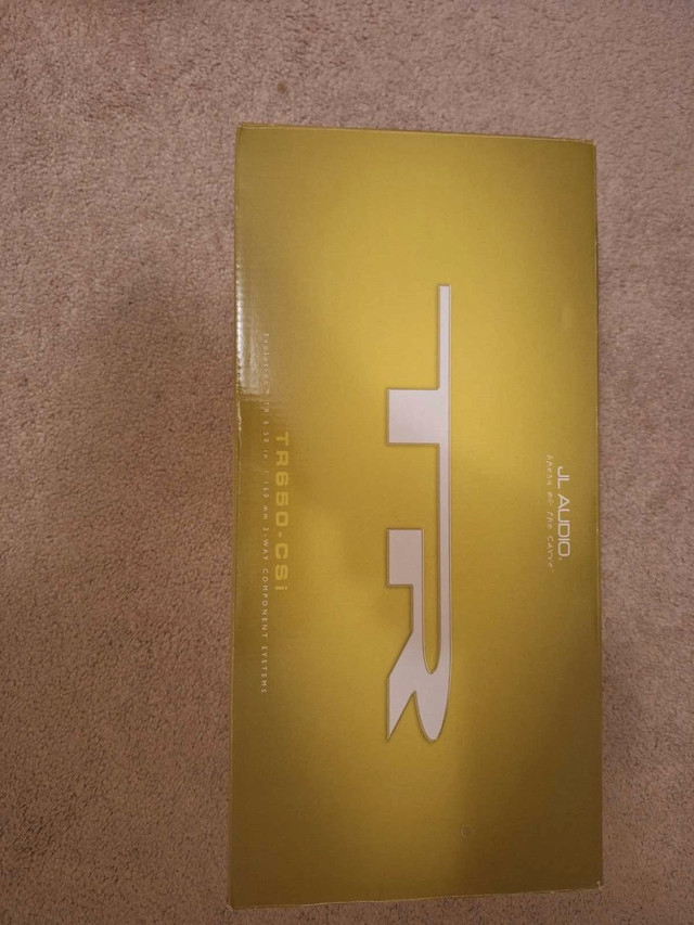 New JL AUDIO TR650-CSI Component Car with crossover - photo 2