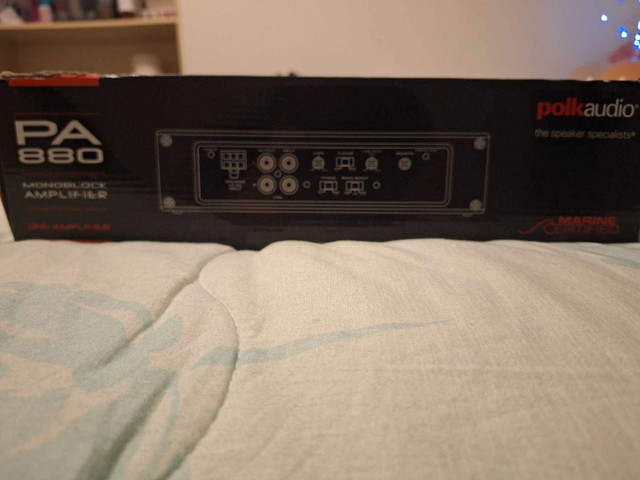 POLK AUDIO MONO SUB.AMP - photo 3
