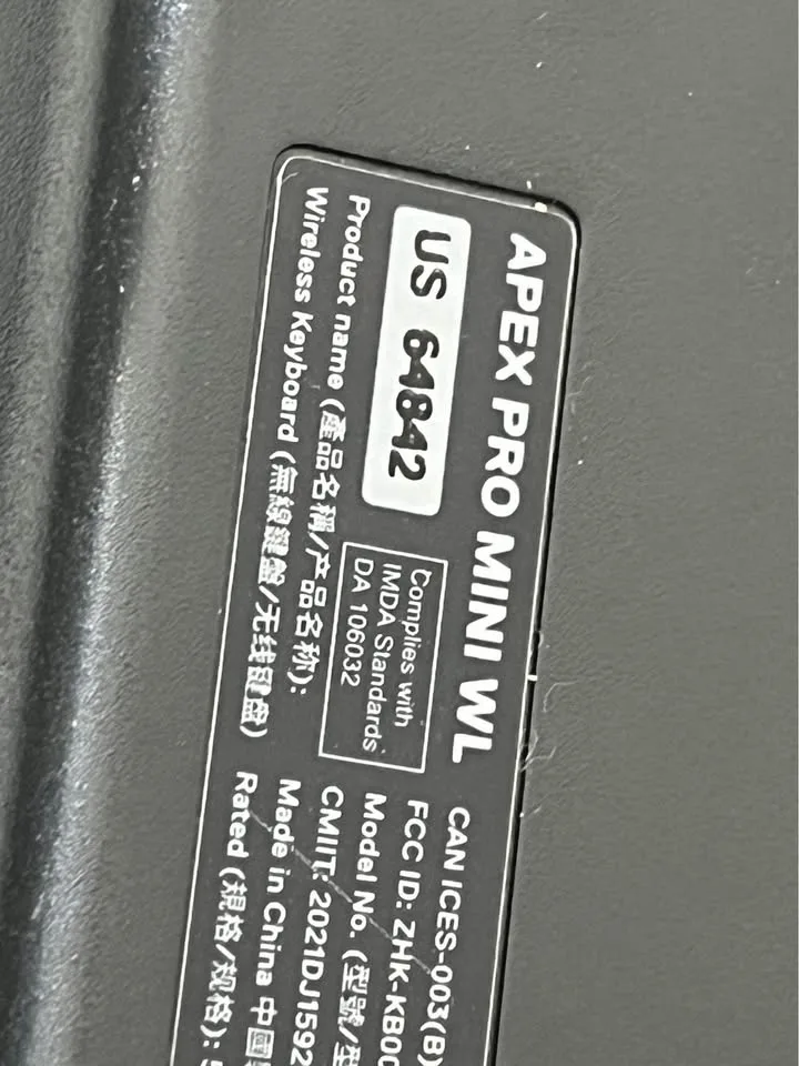 SteelSeries Apex Pro Mini Wireless Keyboard image indicator(2)