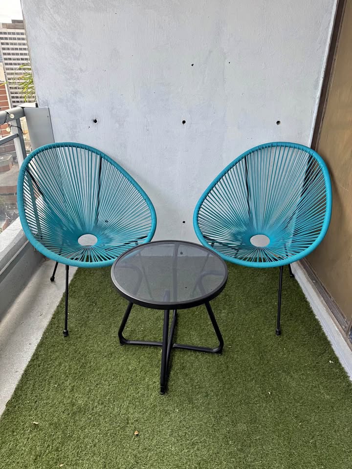 Canvas Acapulco Patio Set (3-Piece)