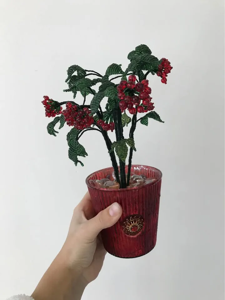 Beaded bonsai tree thumbnail