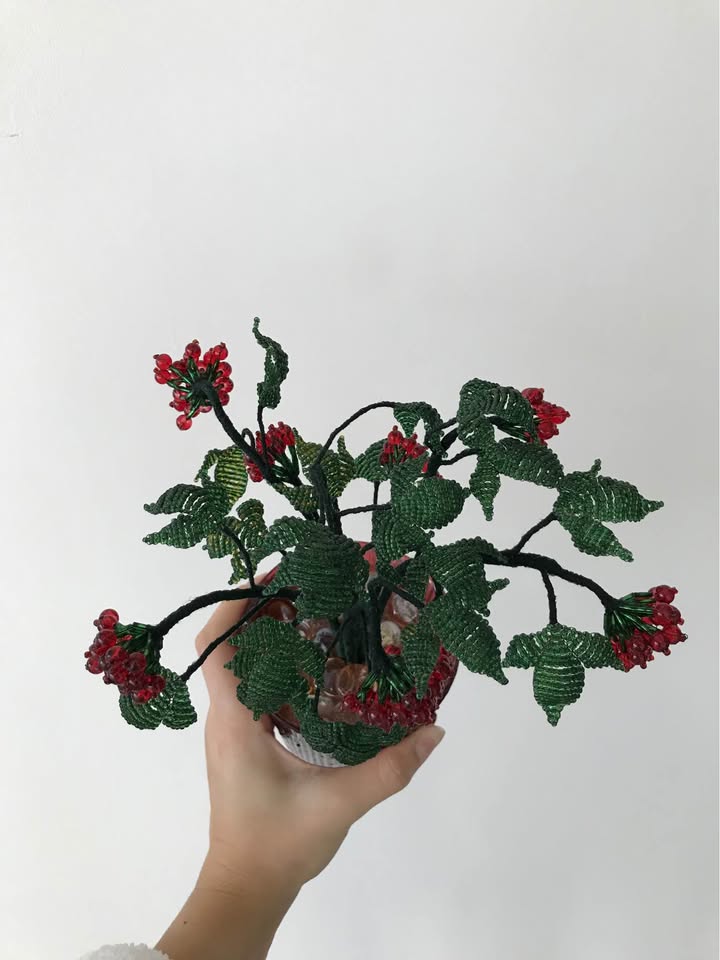 Beaded bonsai tree - photo 2