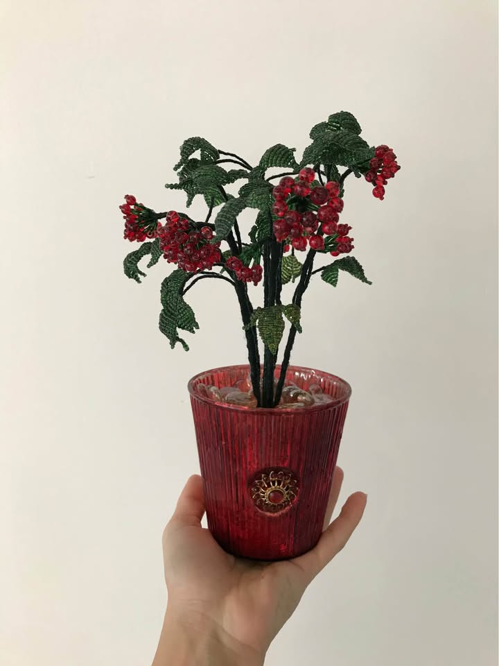 Beaded bonsai tree - photo 4