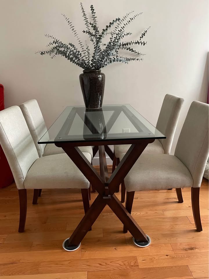 Pottery Barn wood desk / dinette