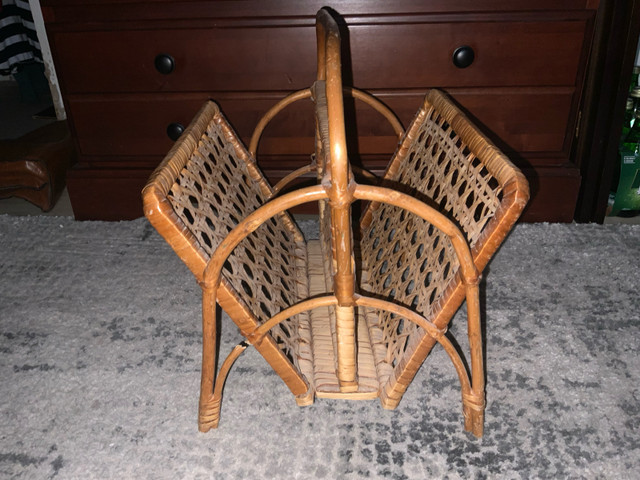 BOHO RATTAN Magazine rack - photo 3