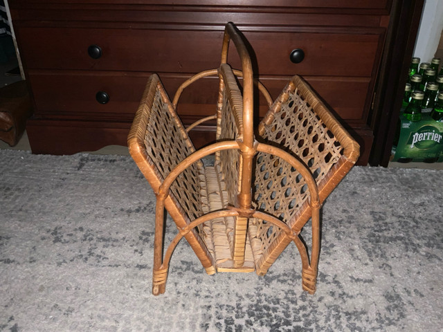 BOHO RATTAN Magazine rack - photo 4