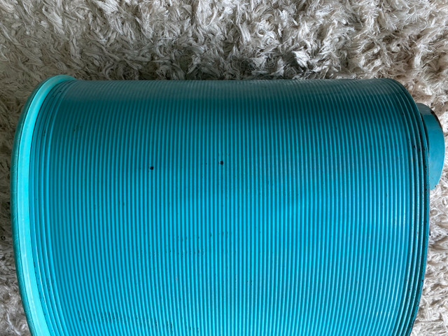Vintage Tiffany Blue Laundry Hamper - photo 4