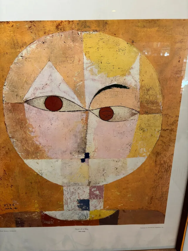 Paul Klee Head of a Man Framed Print image indicator(2)