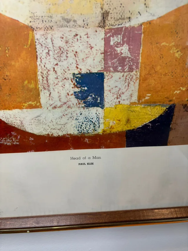 Paul Klee Head of a Man Framed Print image indicator(3)