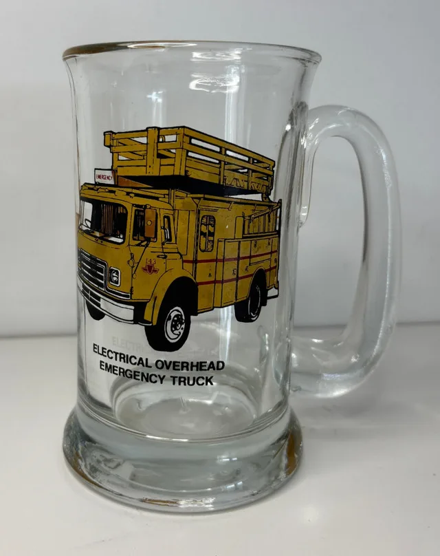 Vintage Toronto Transit Commission Emergency Truck Beer Stein thumbnail