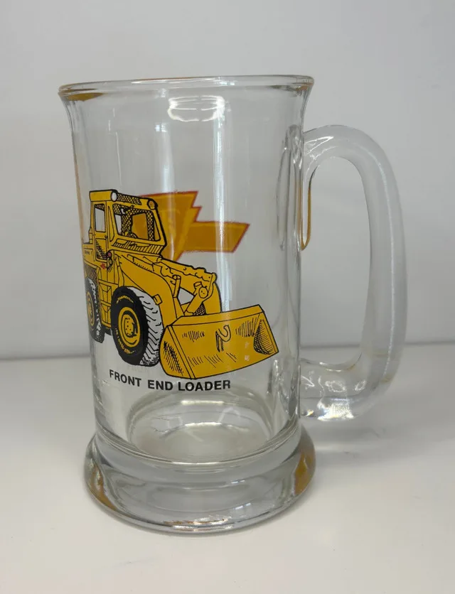 Vintage TTC Front End Loader Beer Stein thumbnail