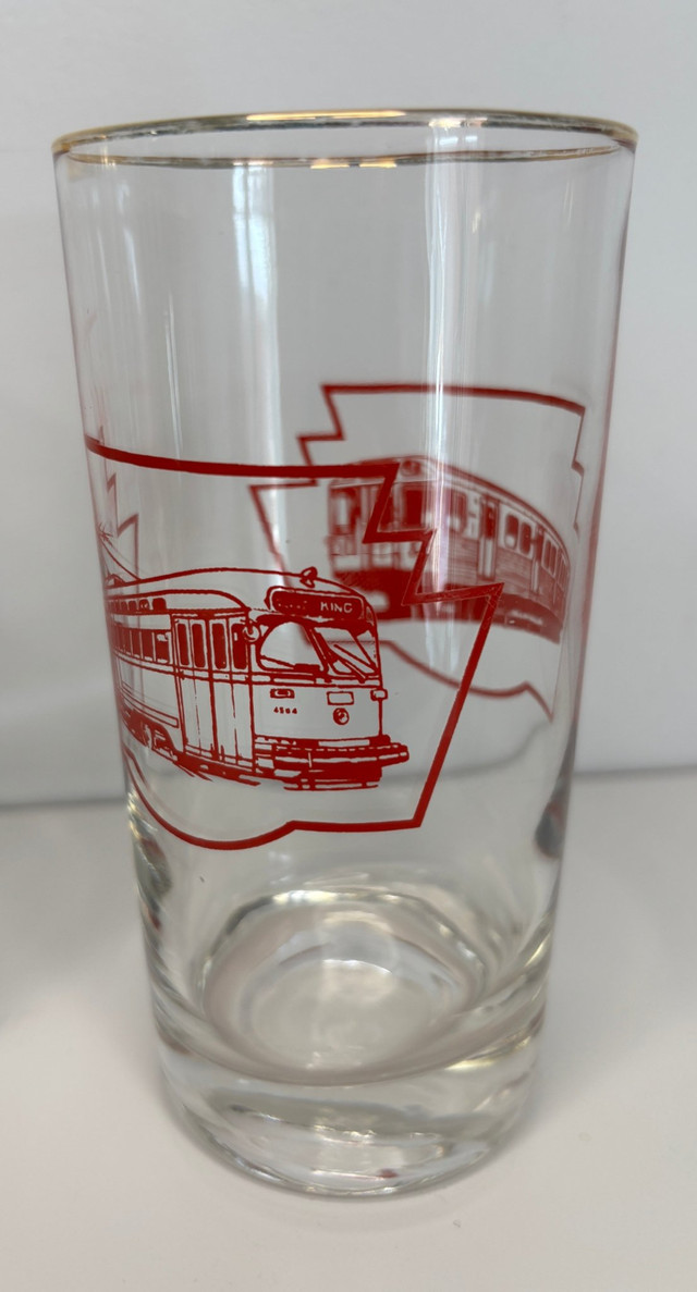 Vintage Toronto Transit Commission TTC Vehicle Drink Glasses - photo 3
