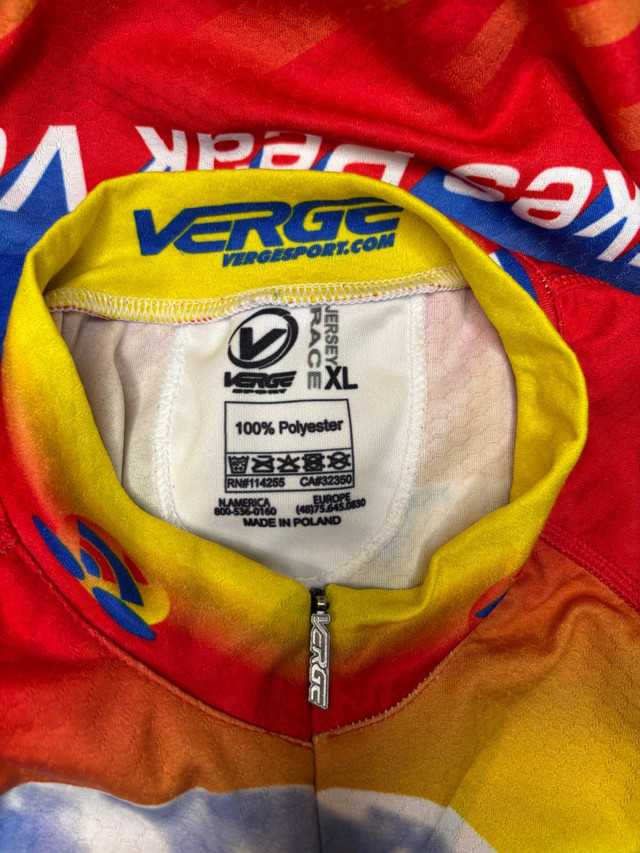 Verge Sport Pikes Peak Velo Cycling Race Jersey XL - photo 3