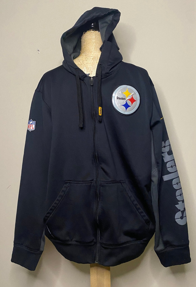 Nike On Field Apparel Pittsburgh Steelers Hoodie Lg.