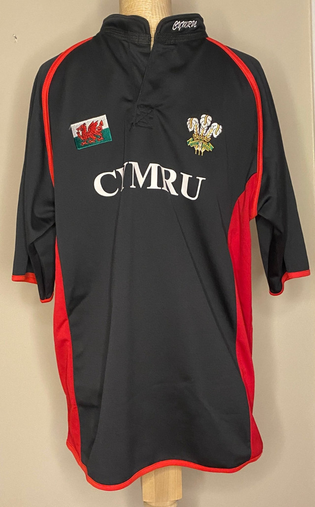 Manav Wales National Rugby Team Jersey XL