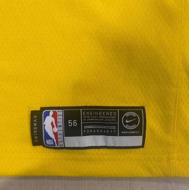 Lebron James Lakers Nike Swingman Dri Fit Jersey 56 - photo 4