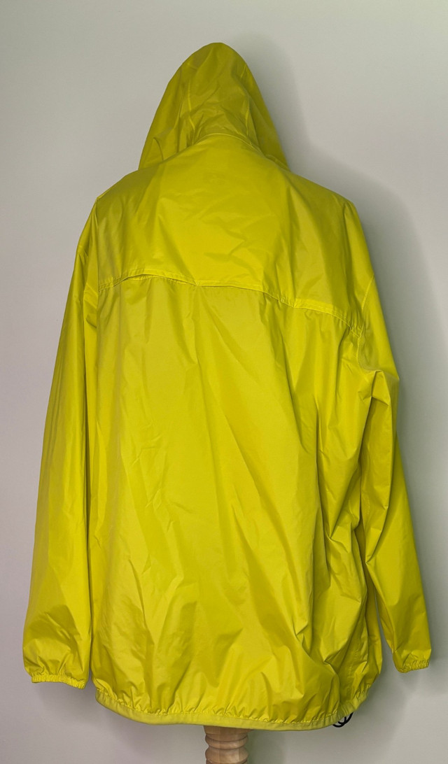 Yellow K-Way Claude 3.0 Windbreaker Packable Jacket Size XXL - photo 3