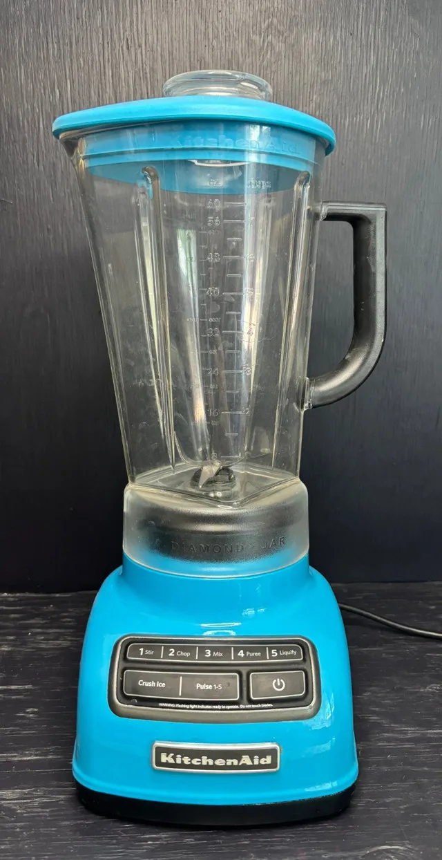 KitchenAid KSB1575CL 5-Speed Crystal Blue Blender thumbnail
