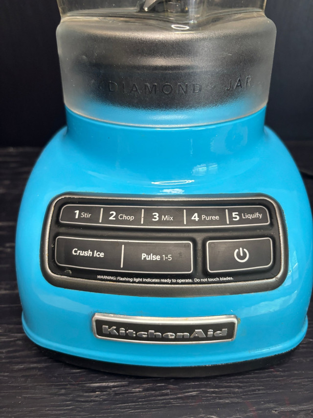 KitchenAid KSB1575CL 5-Speed Crystal Blue Blender - photo 2
