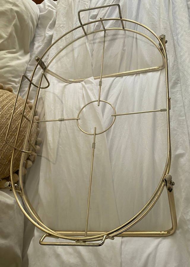 Vintage Brass Breakfast In Bed Serving Tray - photo 3