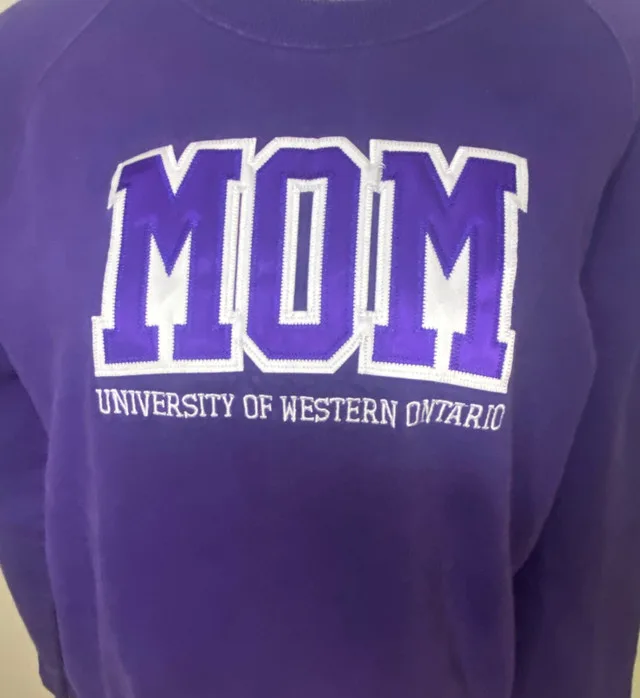 University of Western Ontario Mom Sweatshirt Large image indicator(2)