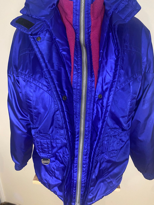 Sun Ice Fire Ice Women’s Blue Winter Ski Jacket Size 10 Medium - photo 3