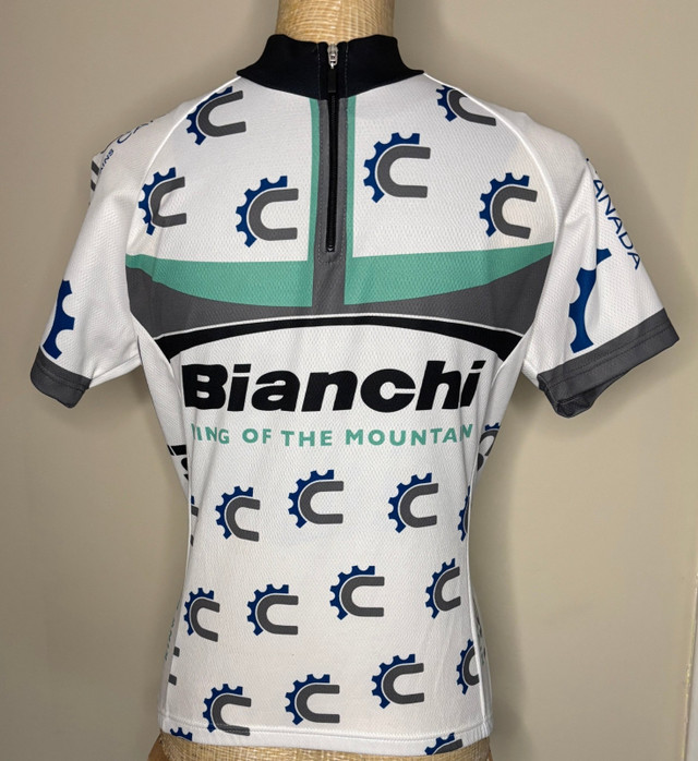Bianchi King of the Mountain Cycling Race Jersey Medium