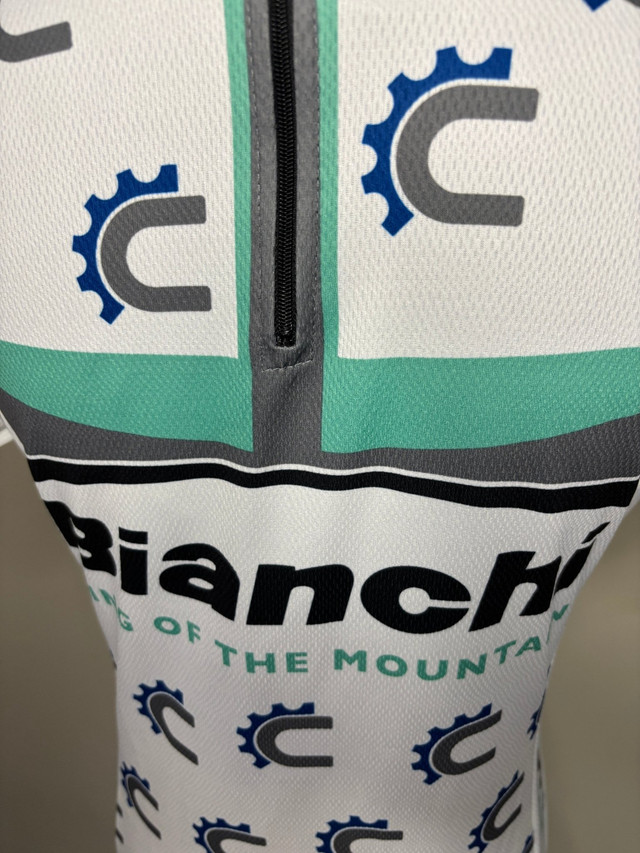Bianchi King of the Mountain Cycling Race Jersey Medium - photo 2