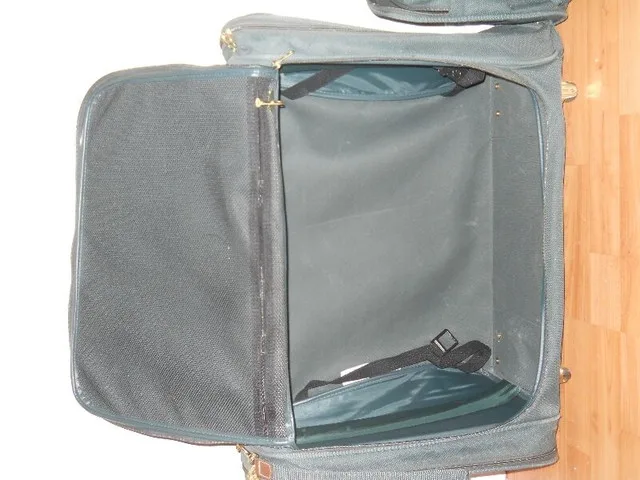 2 Piece Green Samsonite Luggage and Carry On image indicator(2)