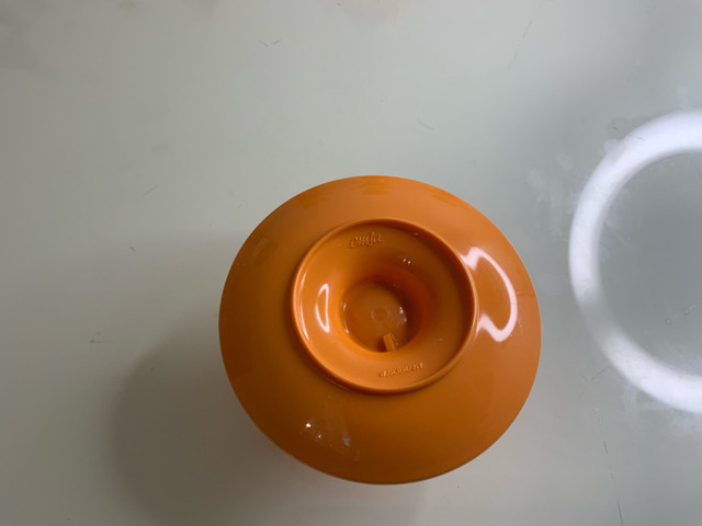 Retro Orange Melamine 6 EMSA Egg Cups Germany - photo 2
